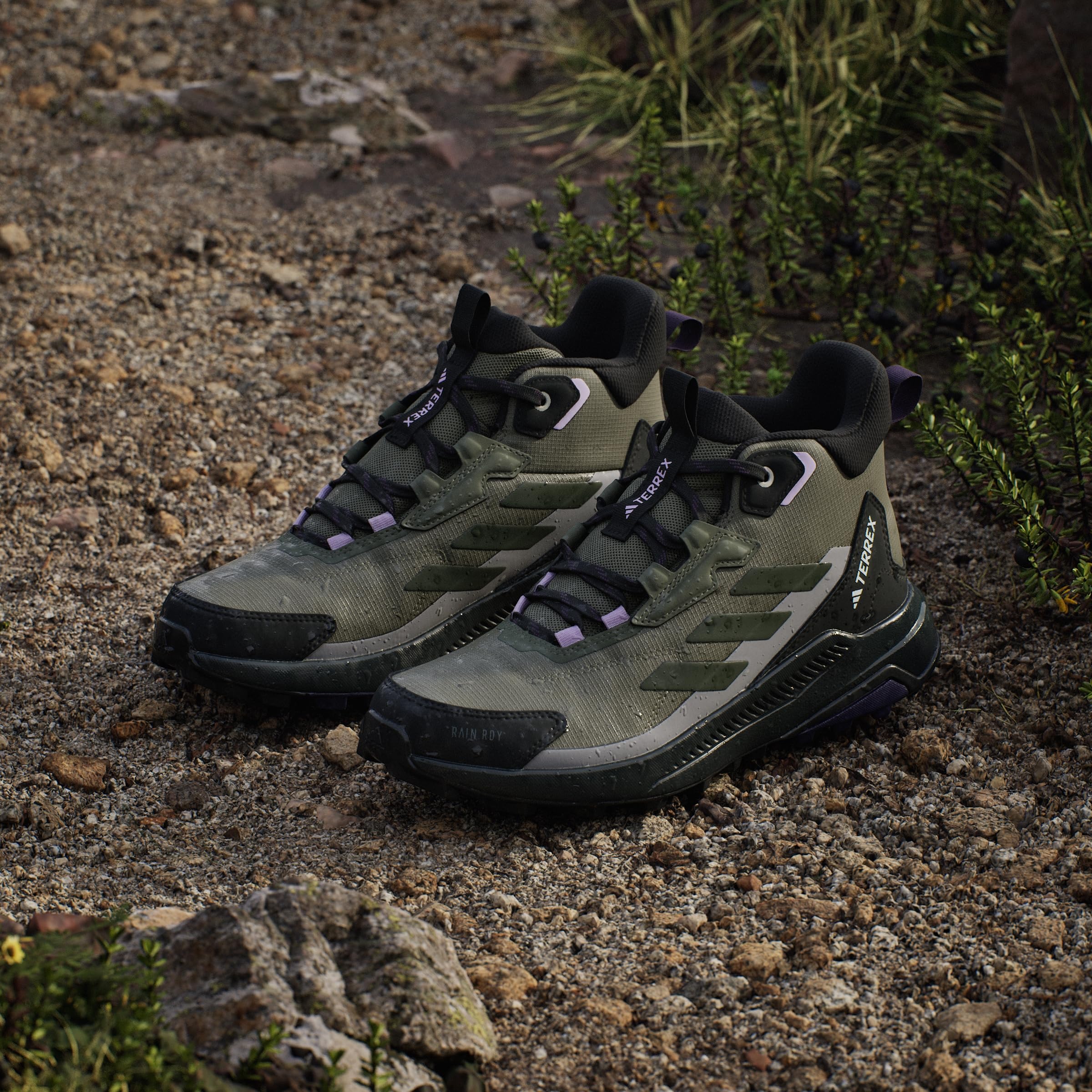 adidas Women's Zapatilla Terrex Anylander Mid Rain.Rdy Hiking