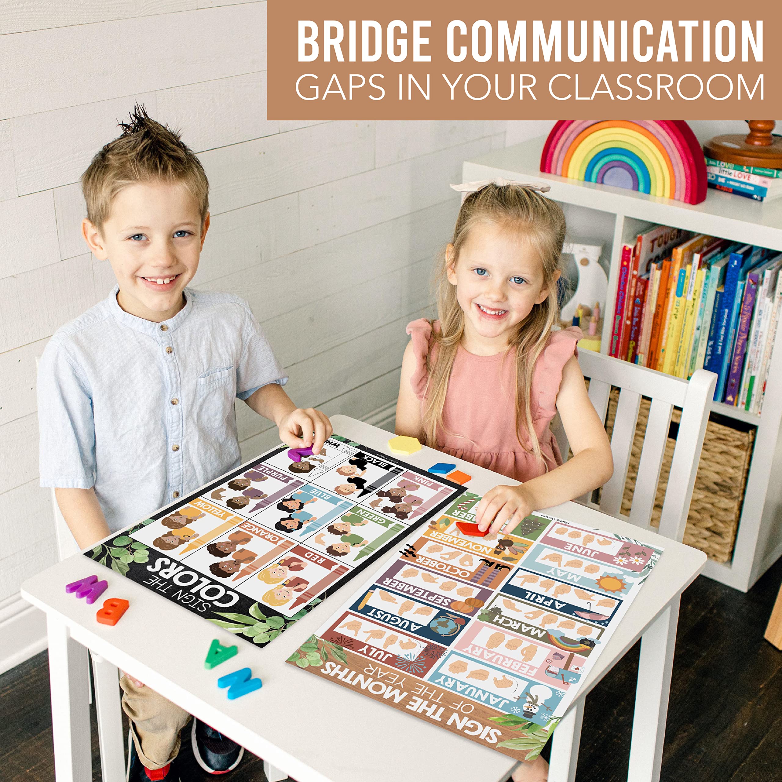 Snapklik.com : Hadley Designs Sign Language Posters For Classroom Decor ...