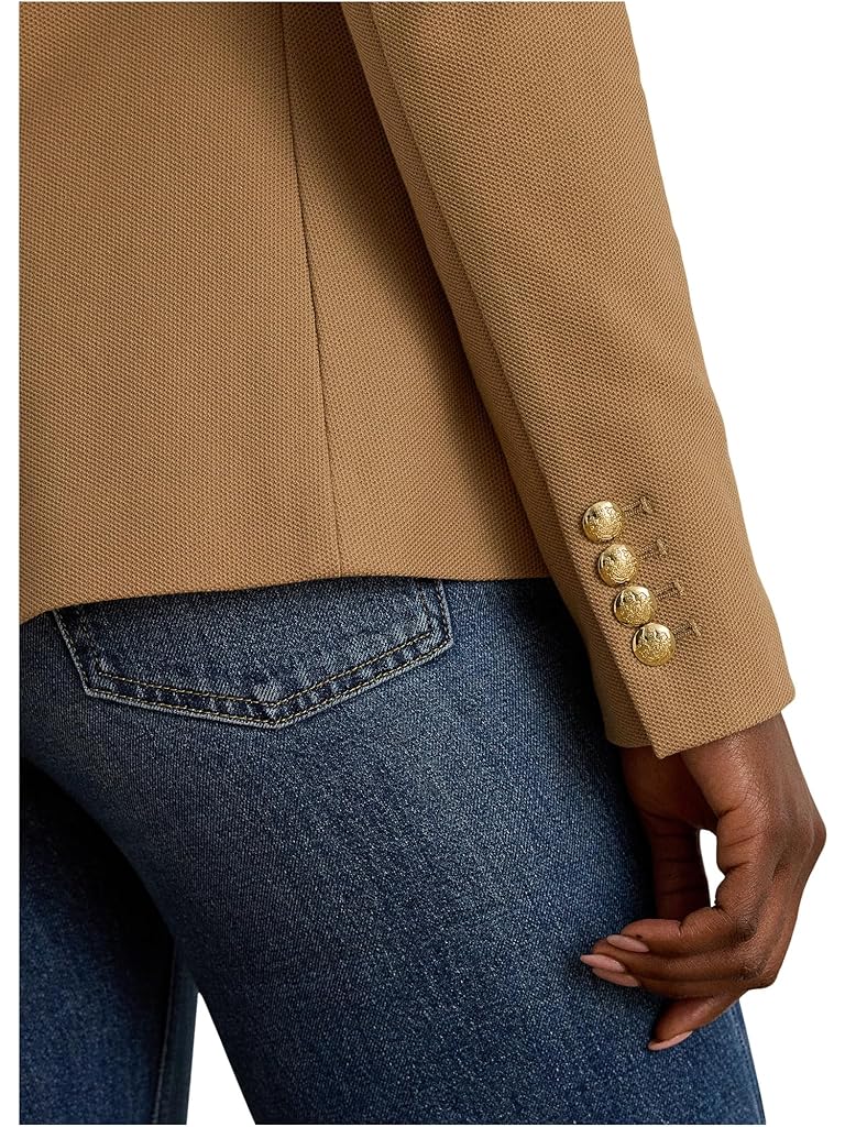 Beige Lauren Ralph Lauren Petite Bullion Jacquard Blazer