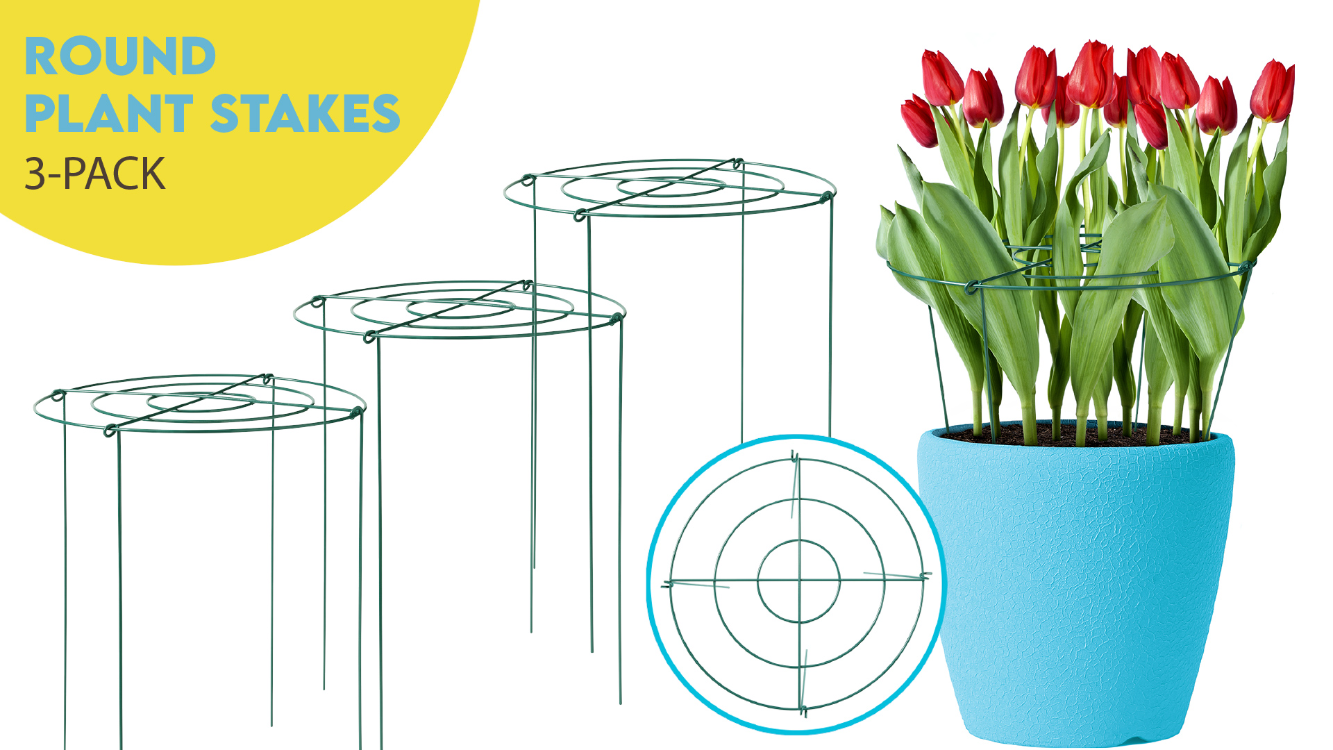 peony様　リピオーダーカゴ Amazon.com : Gray Bunny Peony Support, Peony Cage (3 Pack) Extra