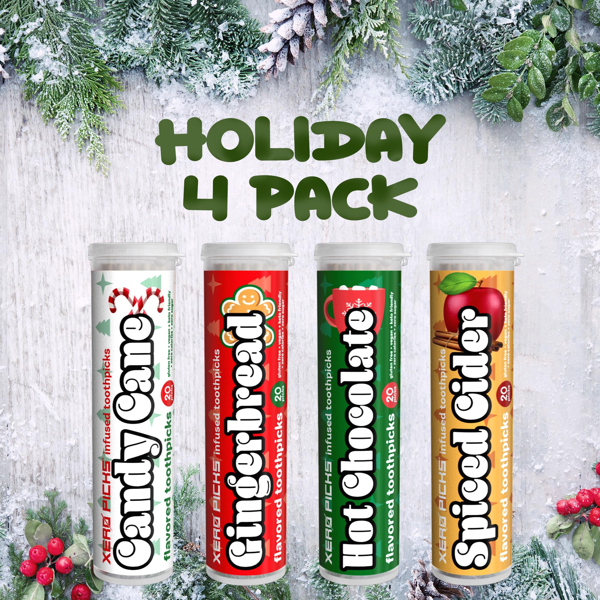 Amazon.com: Xero Picks Candies - Infused Flavored Toothpicks for