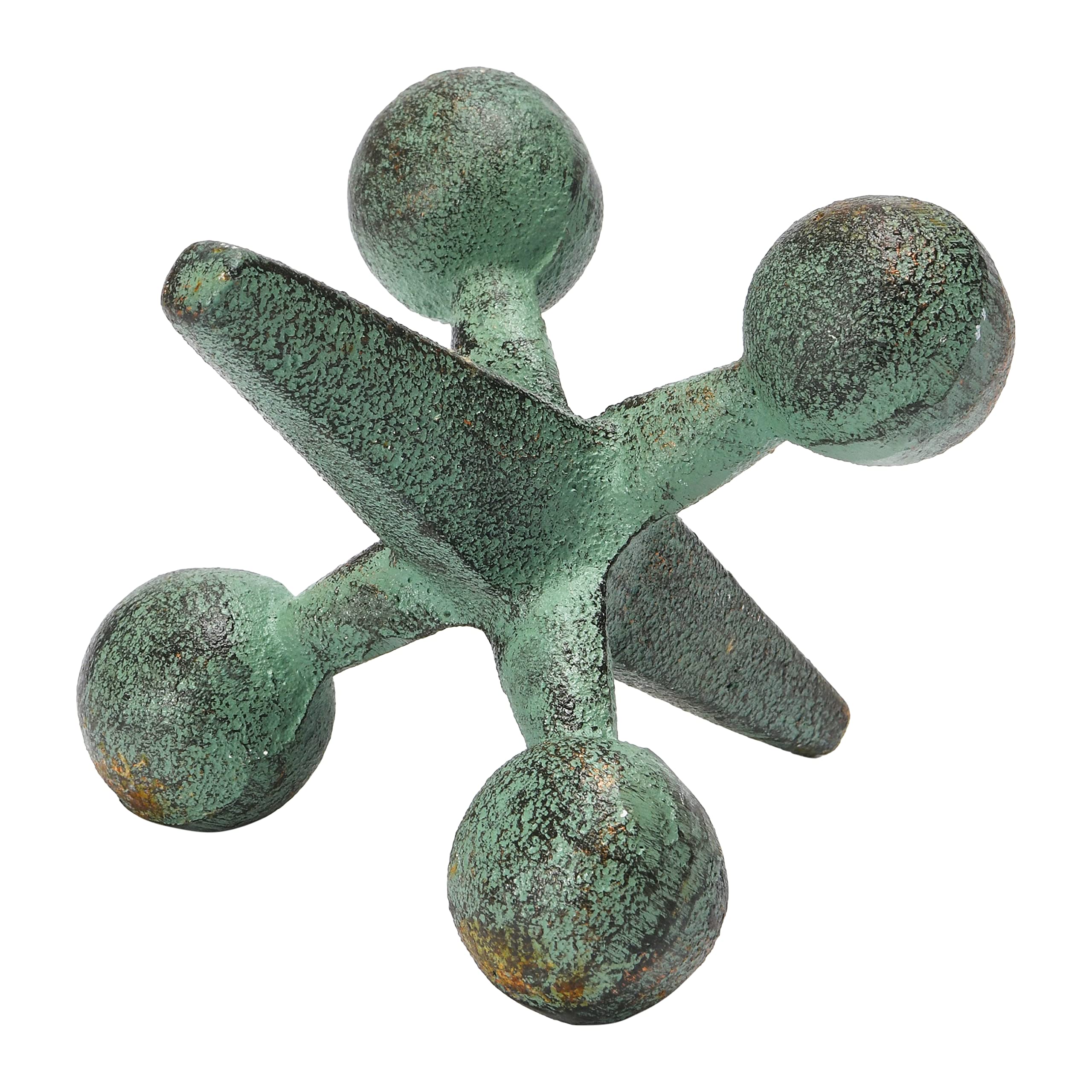 Creative Co-op Jack Accent, Cast Iron, Patina