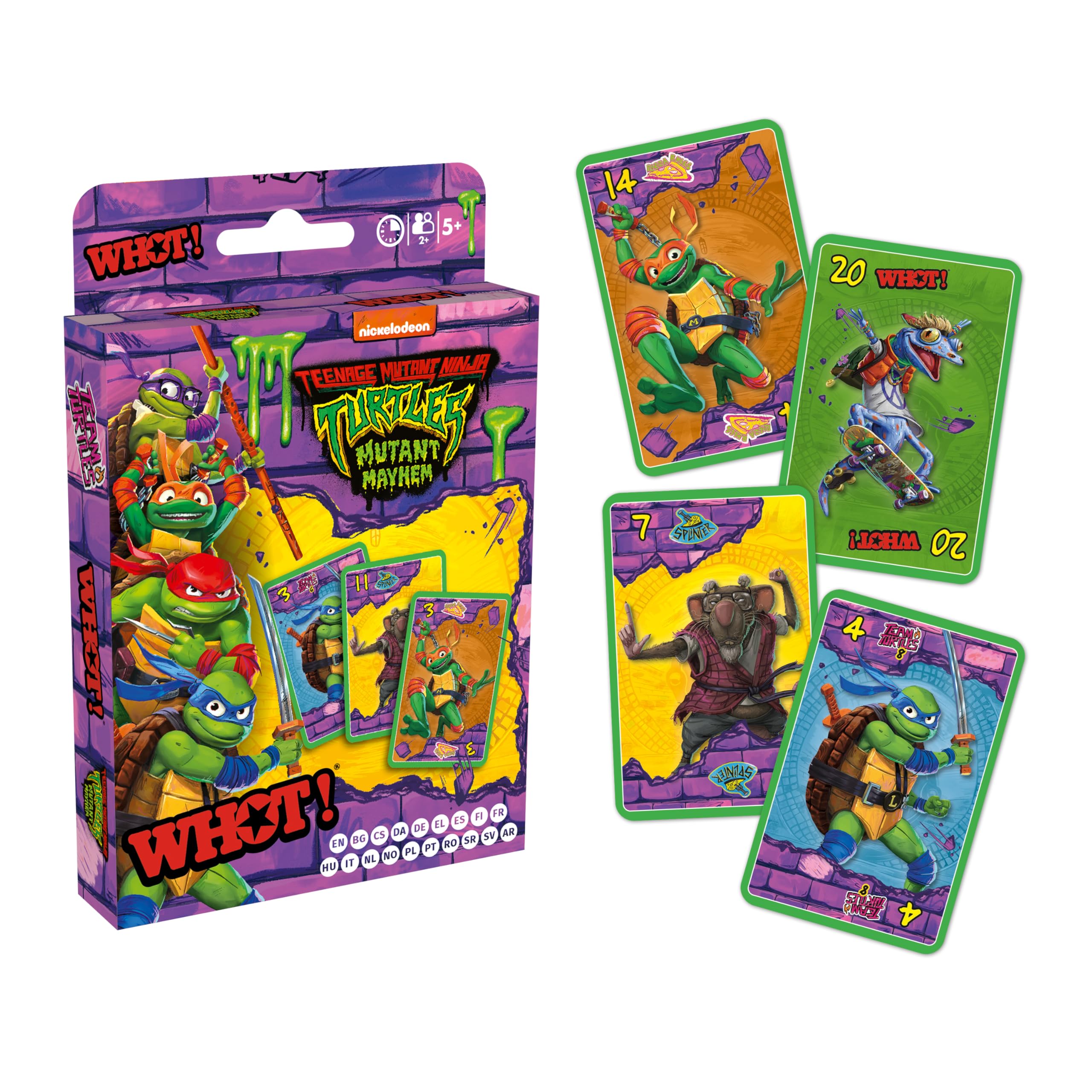 Waddingtons Number 1 Teenage Mutant Ninja Turtles WHOT! Card Game