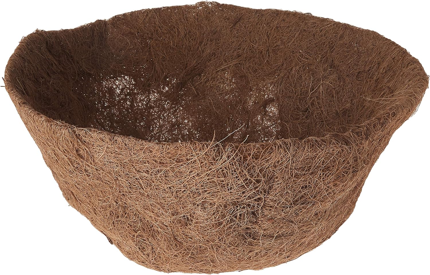 Bosmere 16" Pre-Formed Replacement Coco Liner with Soil Moist, 2-Pack brown