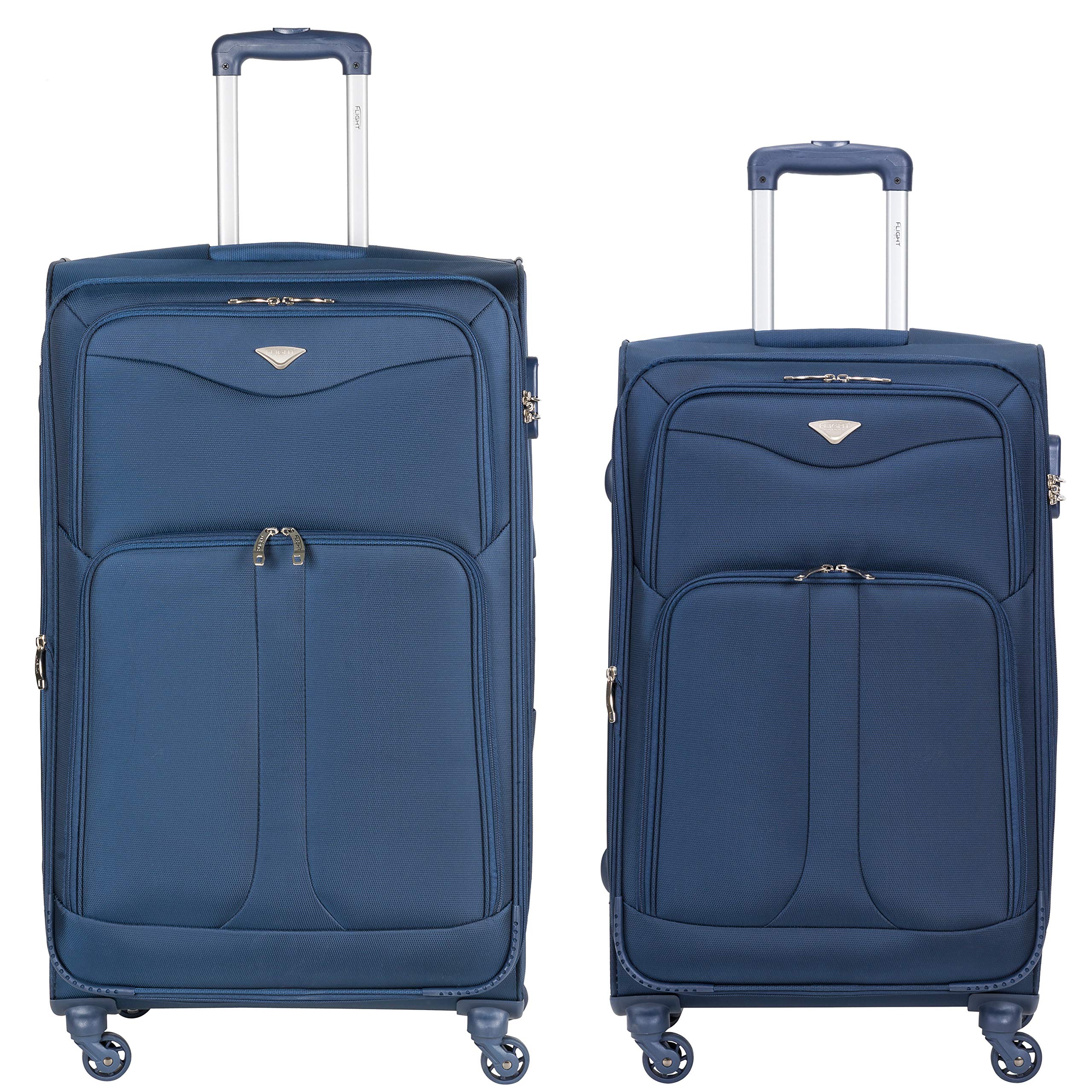 Flight Knight Lightweight 4 Wheel 800D Soft Case Suitcases Anti Crack Cabin & Hold Luggage Options Approved for Over 100 Airlines Including easyJet, BA & Many More! — view 98