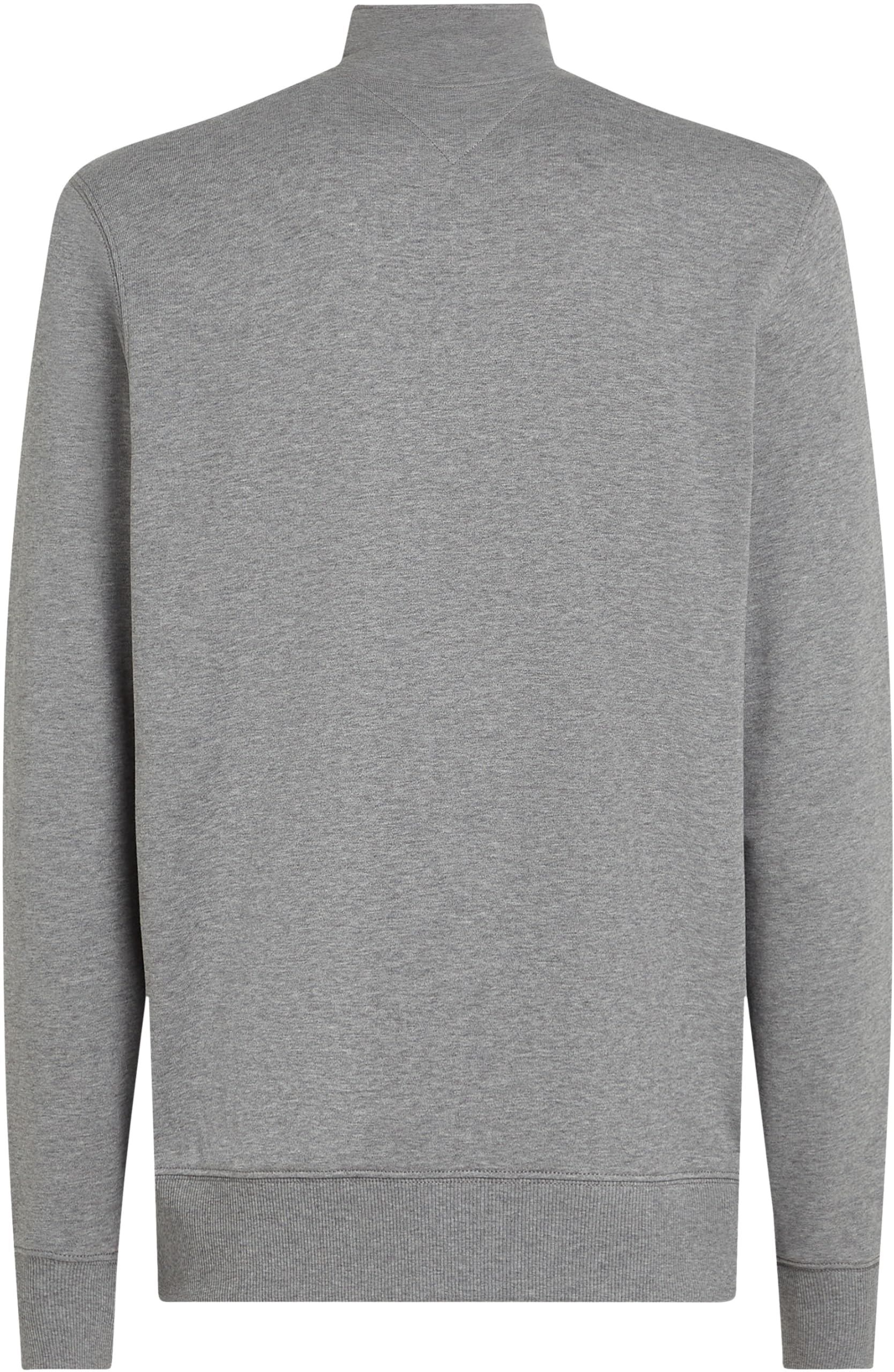 Tommy Hilfiger Uomo Felpa con Cerniera Essential Terry con Colletto alla Coreana