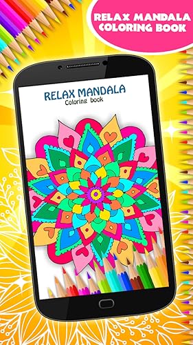Relax Mandala Coloring Book