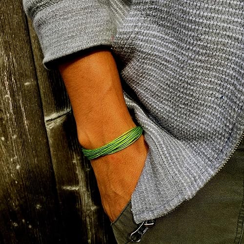 Miniatura 255 de White Awareness Bracelet Custom Sized for Men Women and Kids - Lung Cancer, Blindness, Bone Disease, Osteoporosis, Postpartum Depression