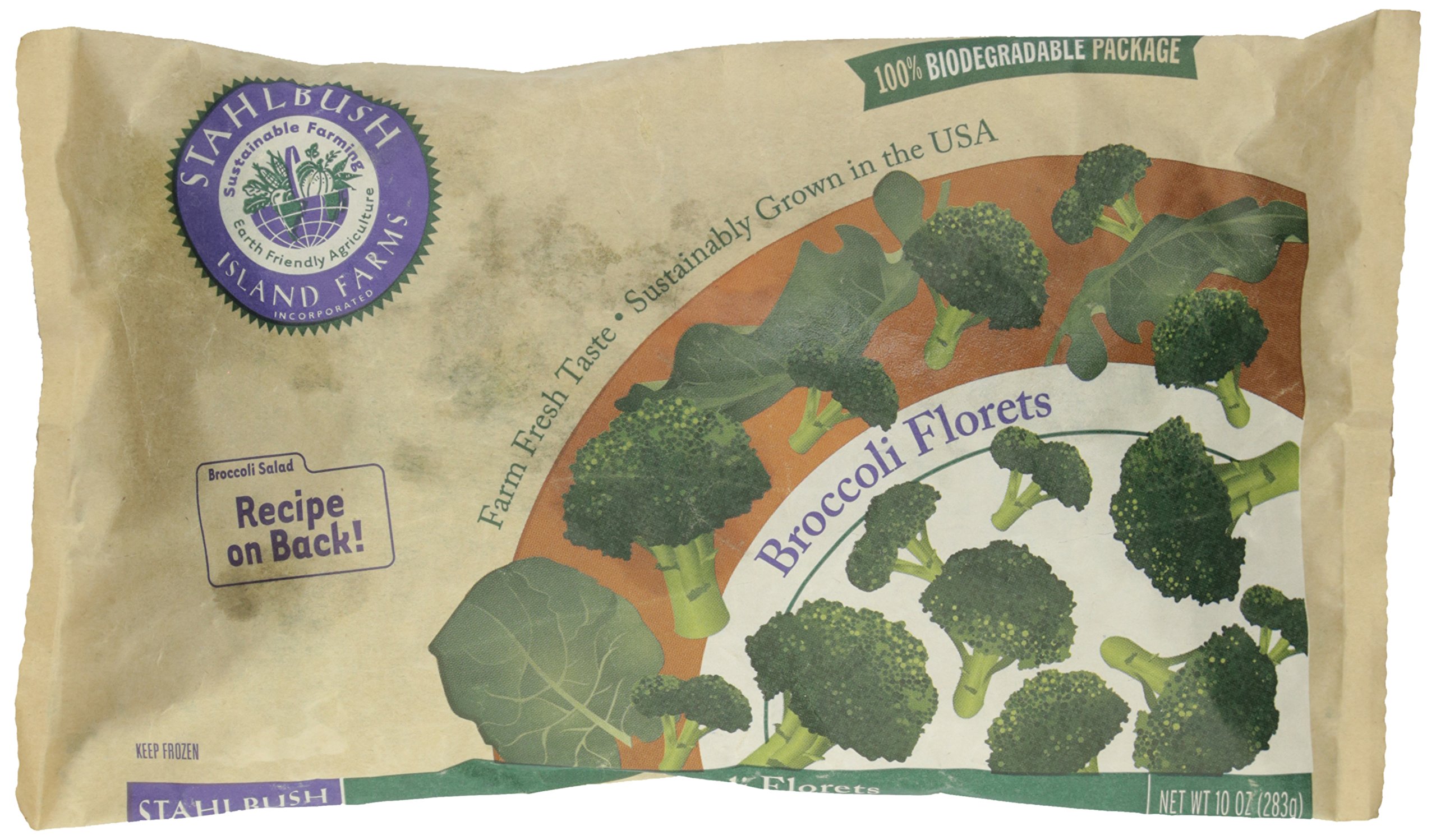 Stahlbush, Broccoli Florets, 10 oz (Frozen)