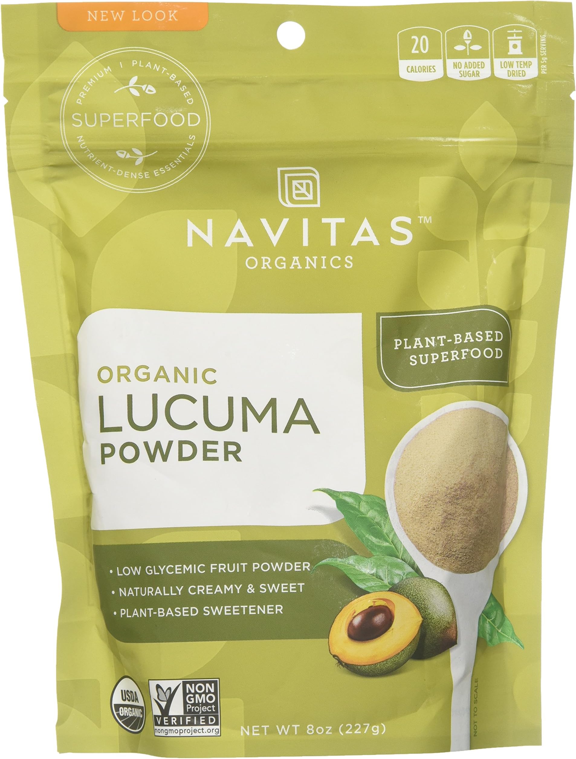 NAVITAS LUCUMA POWDER, 8 OZ