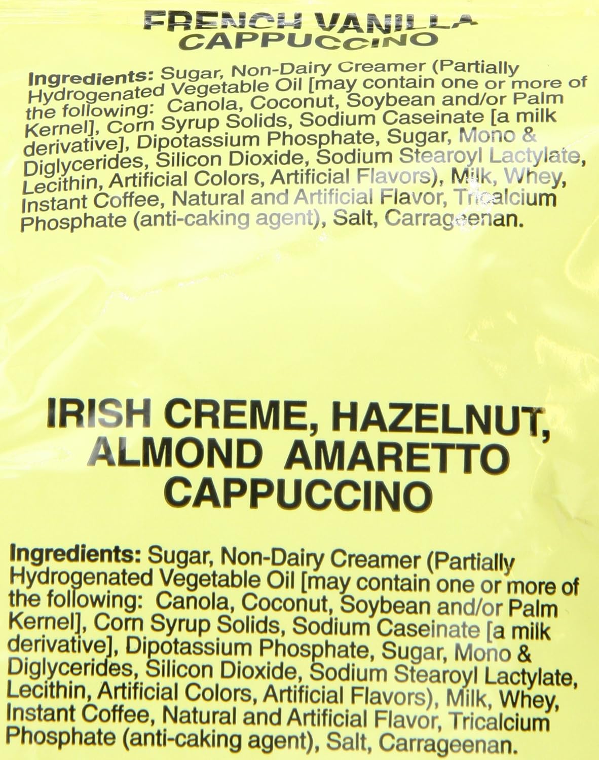 Victorian Inn Instant Cappuccino, French Vanilla, 2 Pound (Pack of 6)