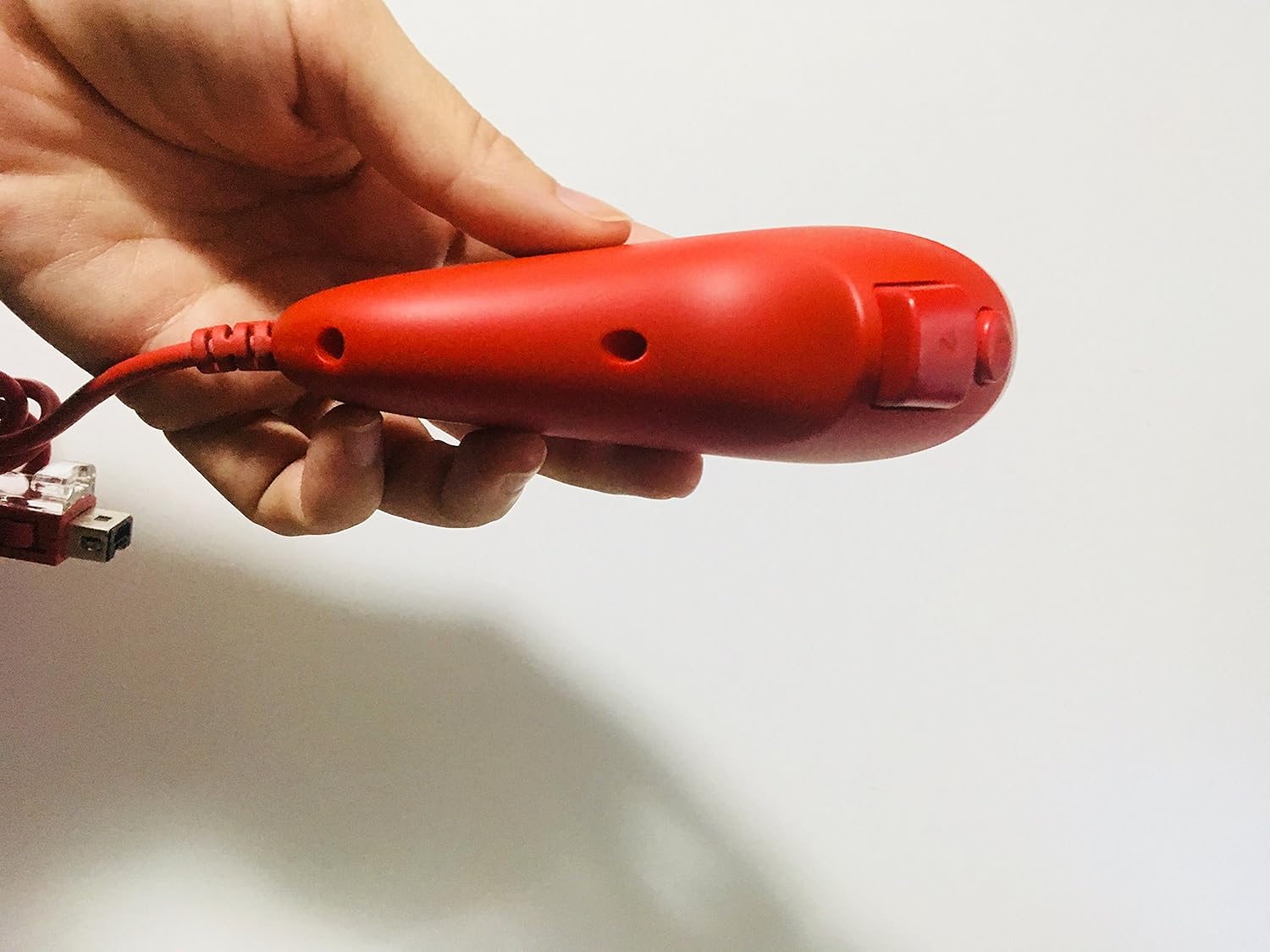 Nintendo Red Nunchuk for Wii - Image 3