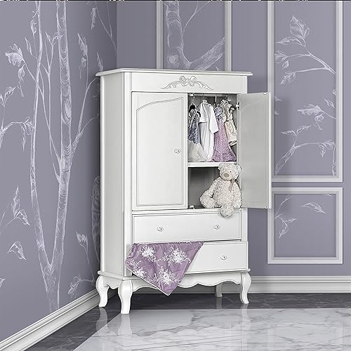 Miniatura 2 de Evolur Aurora Armoire, Queen, Frost