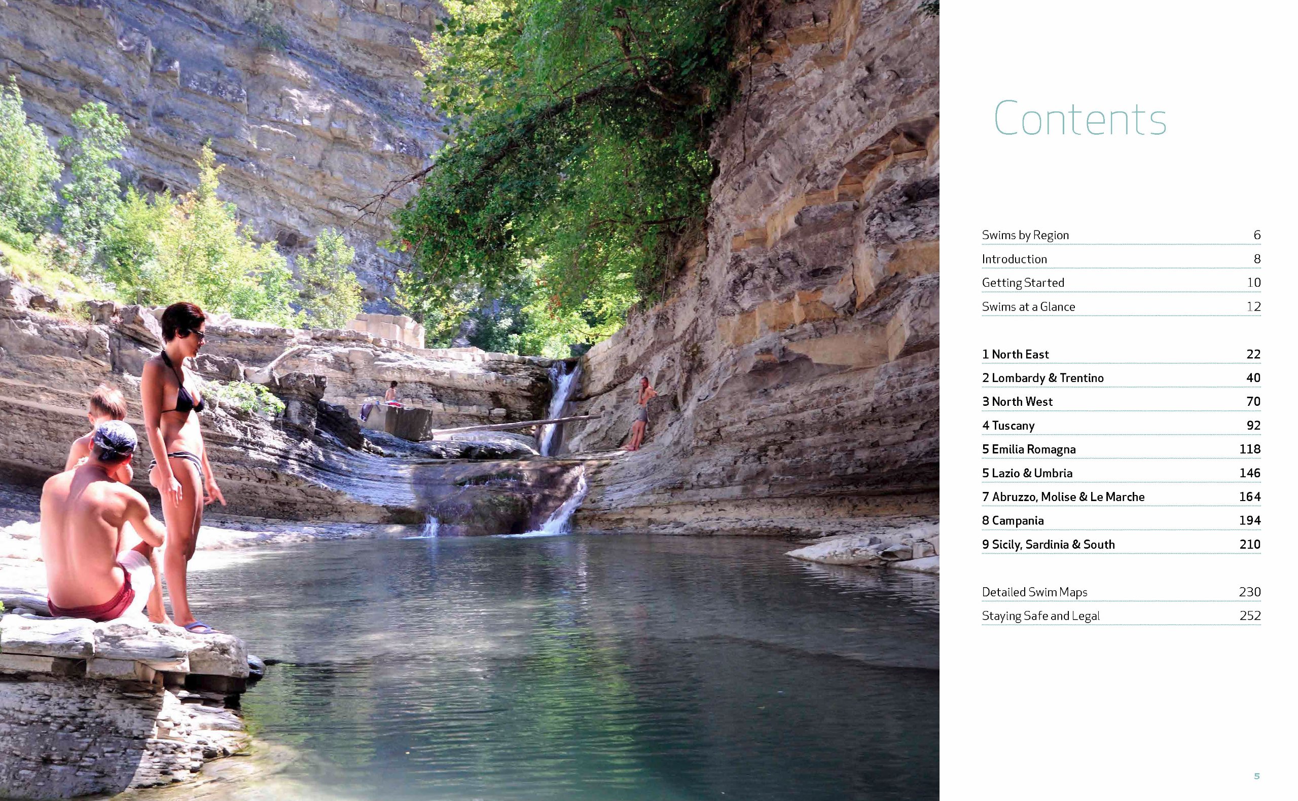 Wild Swimming Italy: Discover the Most Beautiful Rivers, Lakes, Waterfalls and Hot Springs of Italy