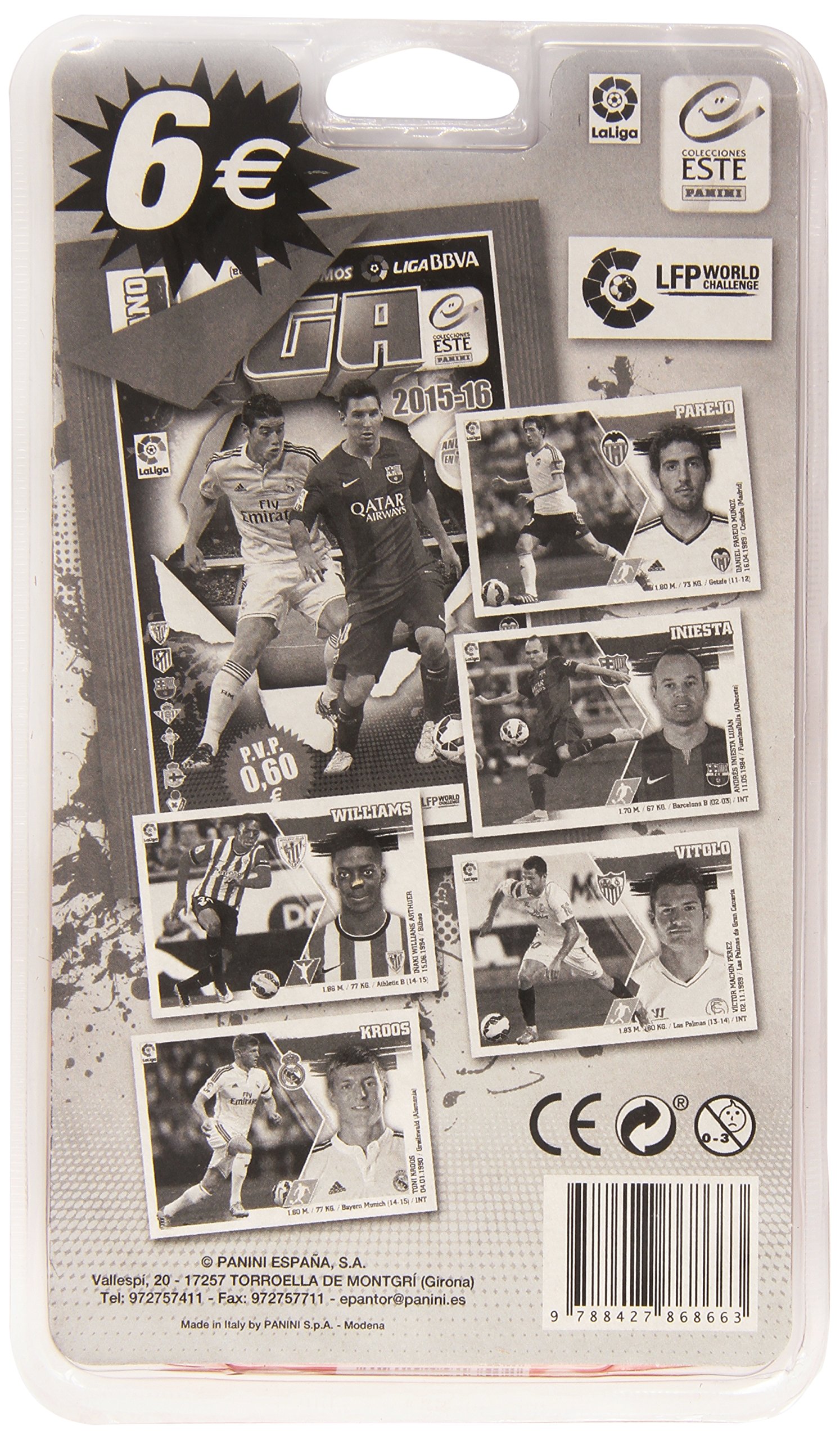 Blíster 10 Sobres (Panini 002935BLIE2)