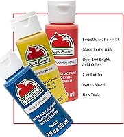 Vista 2 de Apple Barrel 20487 Pintura acrílica, 2 onzas, rosa neón