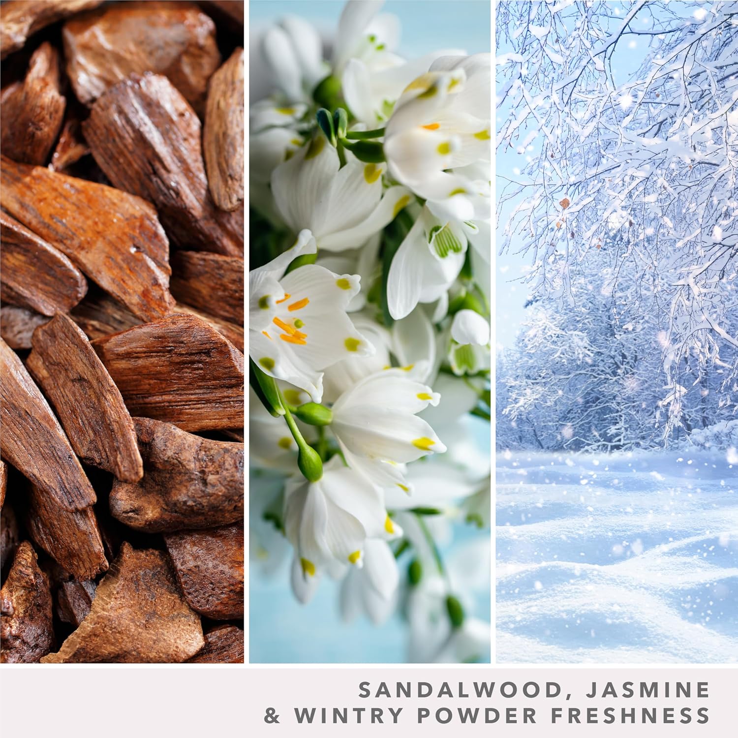 Yankee Candle Large Jar Scented Candle, Snow in Love, Up to 150 Hours Burn Time