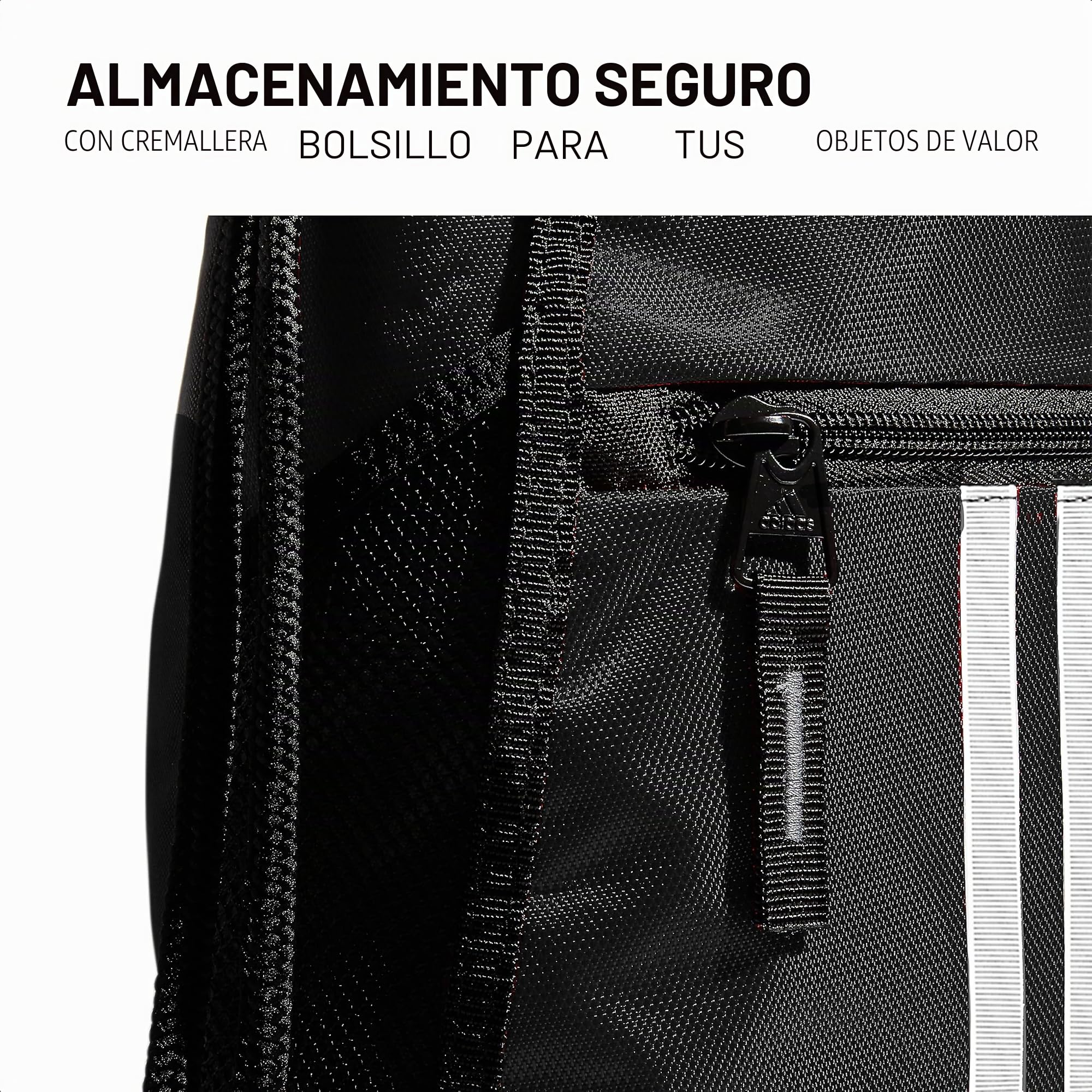 adidas Mochila Alliance II, talla única, Negro -, Talla única, Alliance Ii Sackpack