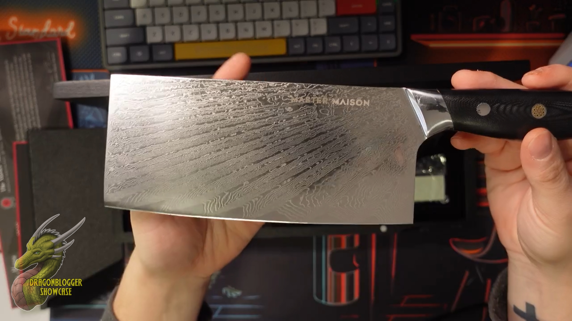The Only Damascas Cleaver You Need!