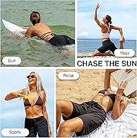 Vista 5 de Kanu Surf Womens Marina Solid Stretch Boardshort (Reg & Plus Sizes)