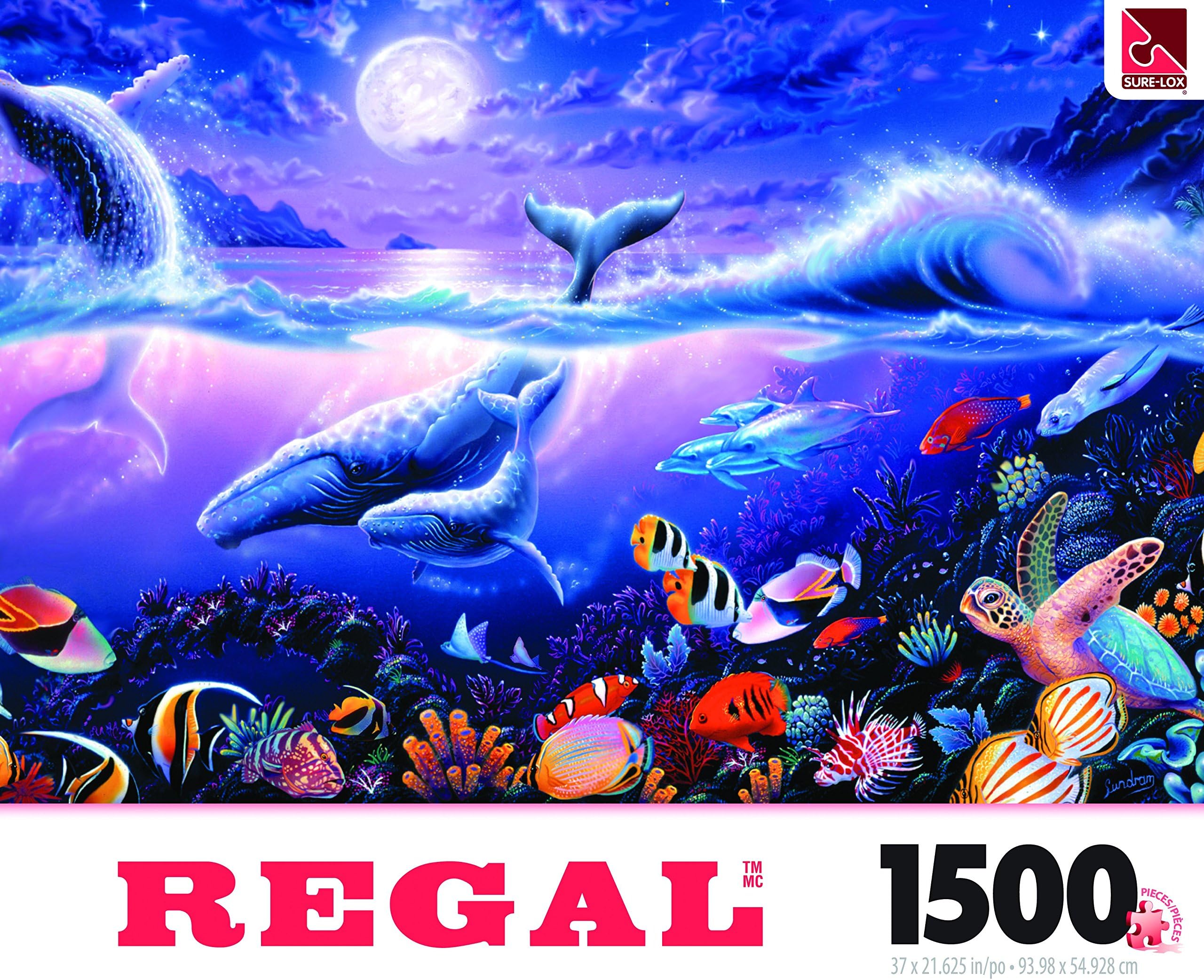 Surelox Regal Tropic Moonlight Puzzle (1500Piece)