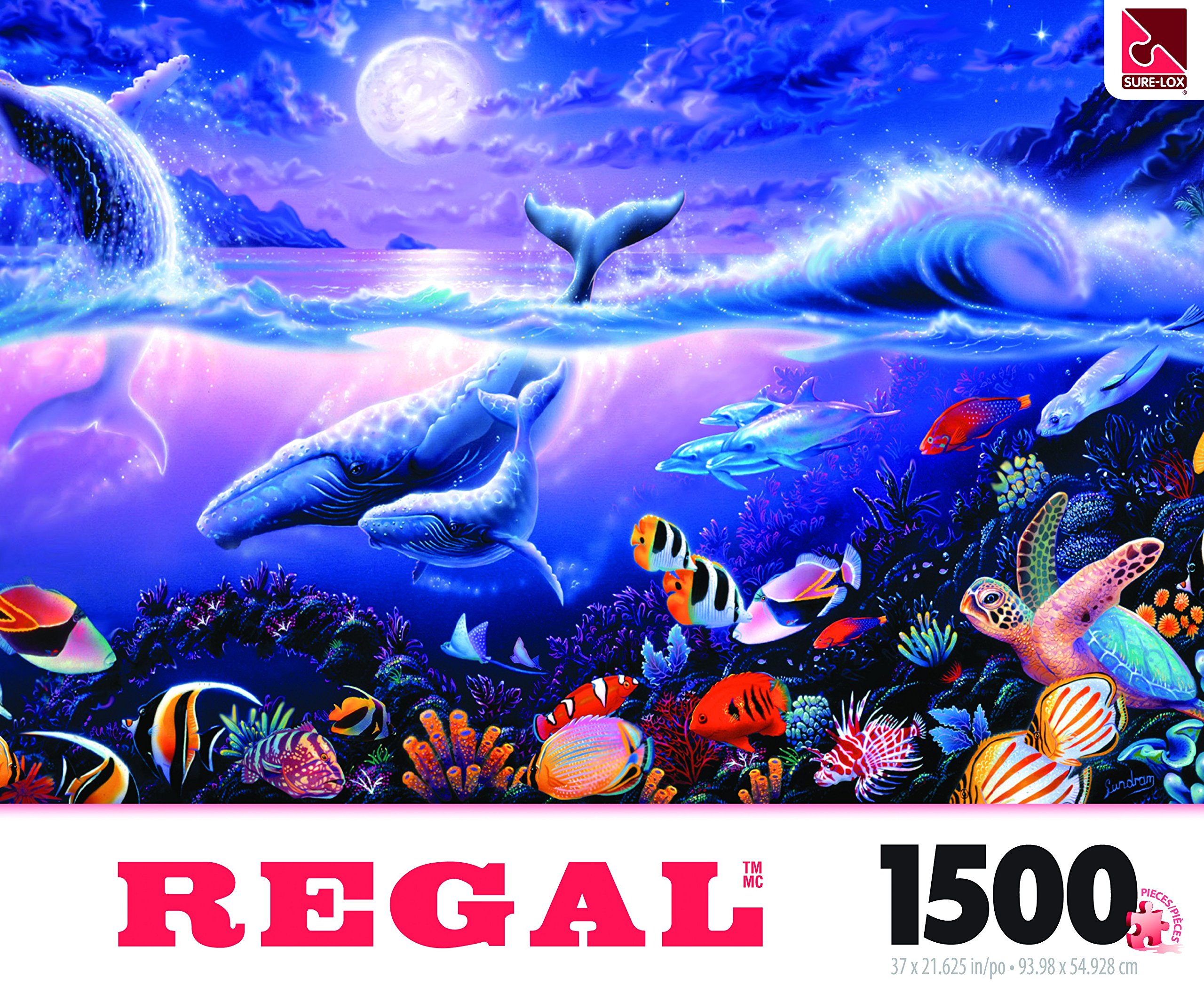 Surelox Regal Tropic Moonlight Puzzle (1500Piece)