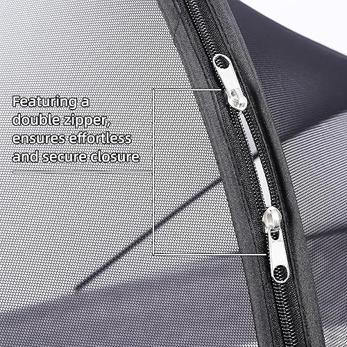 Miniatura 3 de Mosquitera para cuna de bebé para mantener a los insectos/insectos/gatos fuera, moisés para niños pequeños, cama de noche, red de seguridad con Negro