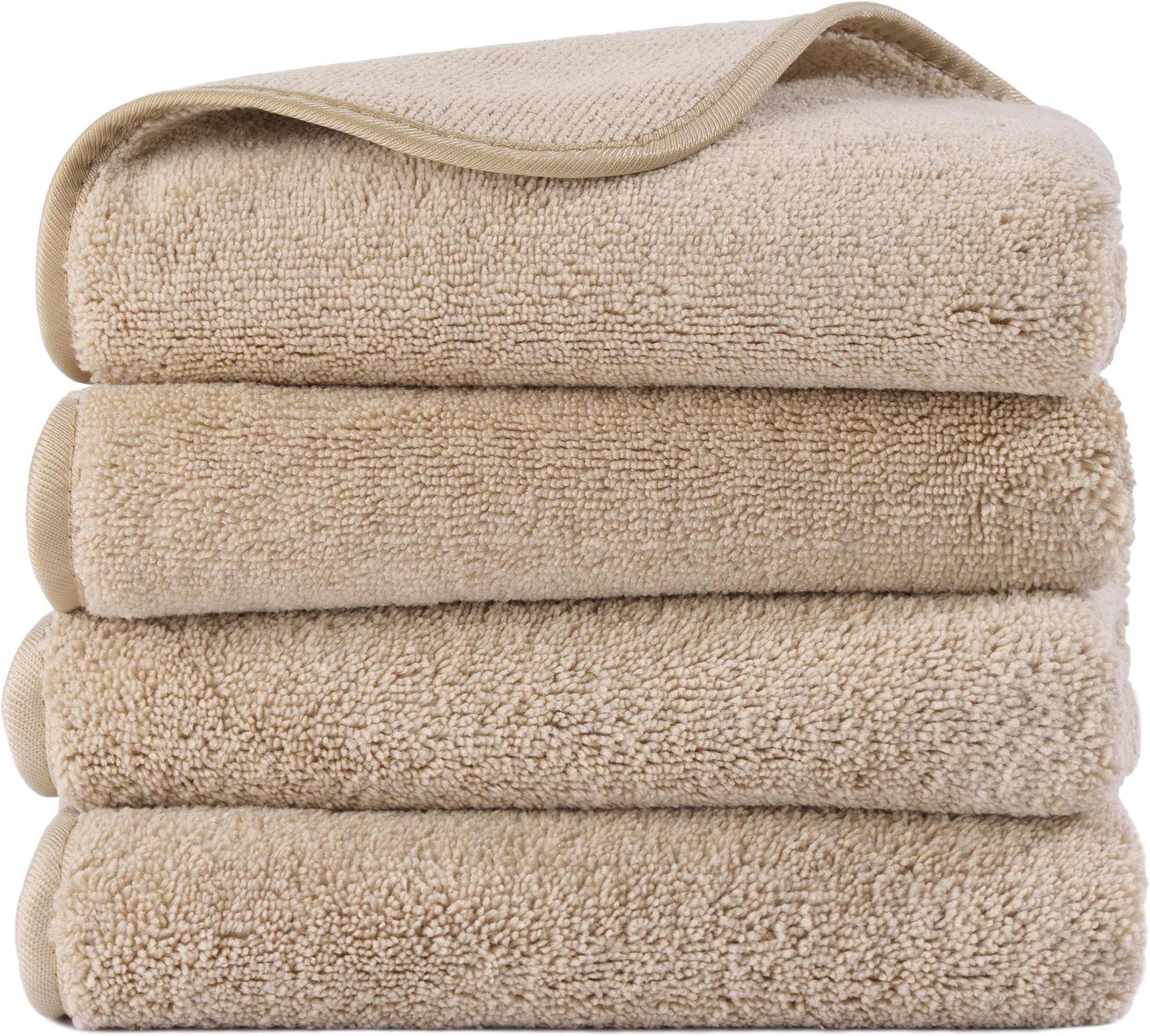 POLYTE 330 GSM Microfibre Quick Dry Hand Towel, 40.6x76.2 cm