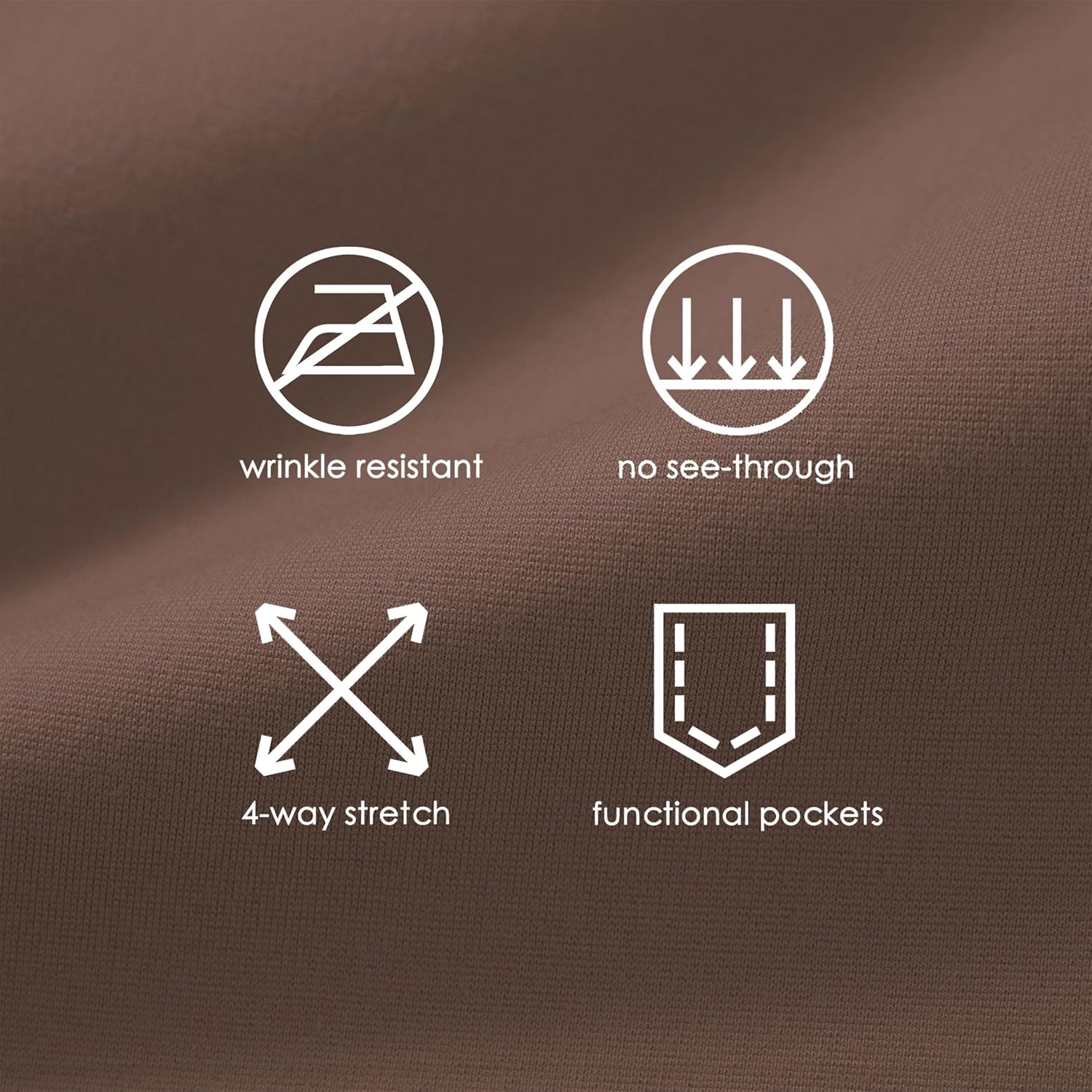 Willit Women's Yoga Dress Pants Straight Leg Work Slacks Stretchy Office Casual 4 Pockets Belt Loops 28"/29"/30"/31"/33" - Image 6