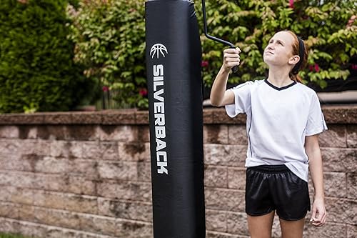 Miniatura 21 de Silverback In-Ground Basketball Hoops, Adjustable Height Tempered Glass Backboard and Pro-Style Flex Rim. - Multiple Styles Available