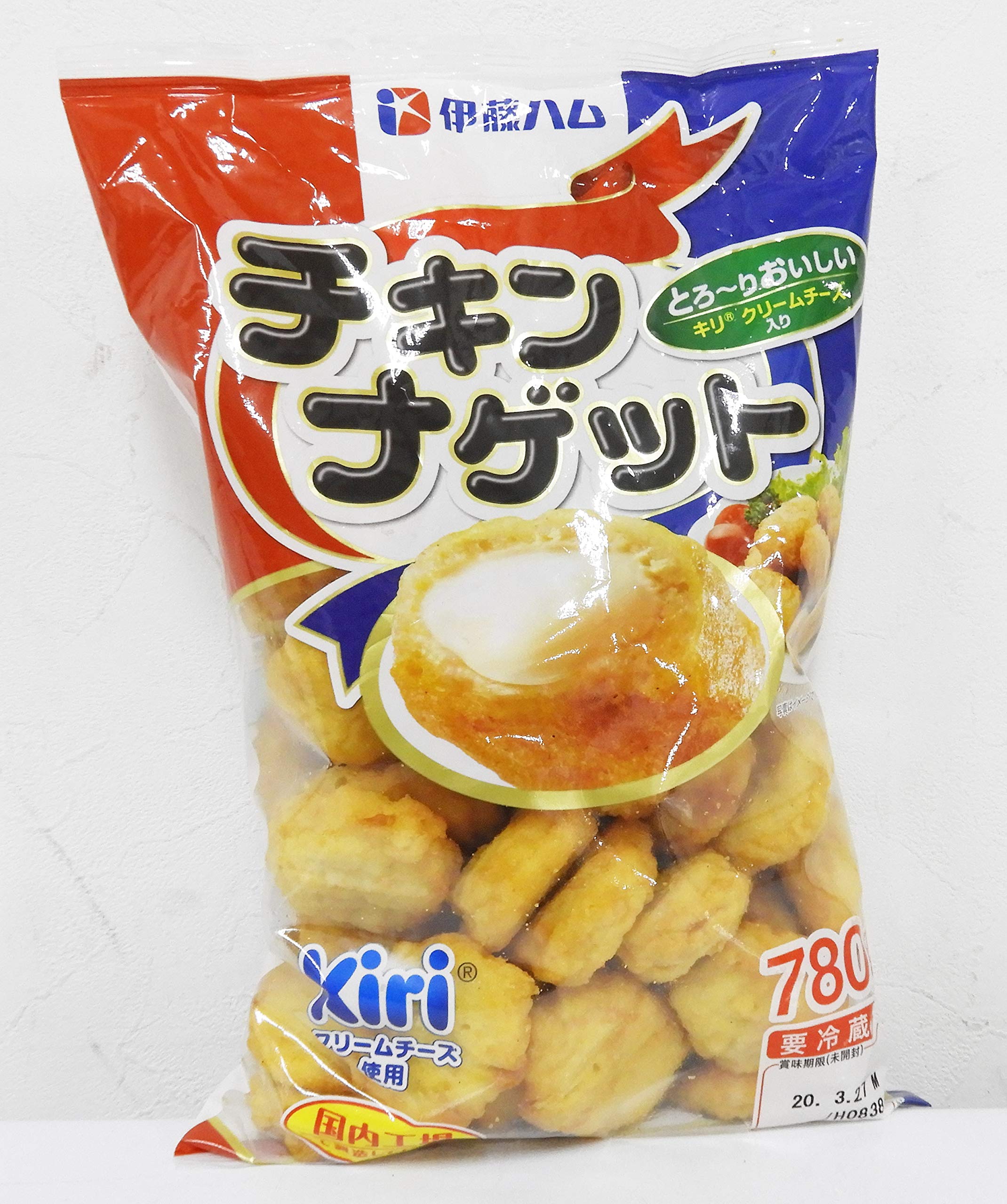 Amazon.co.jp: チキンナゲット キリクリームチーズ入り 国内加工 780g