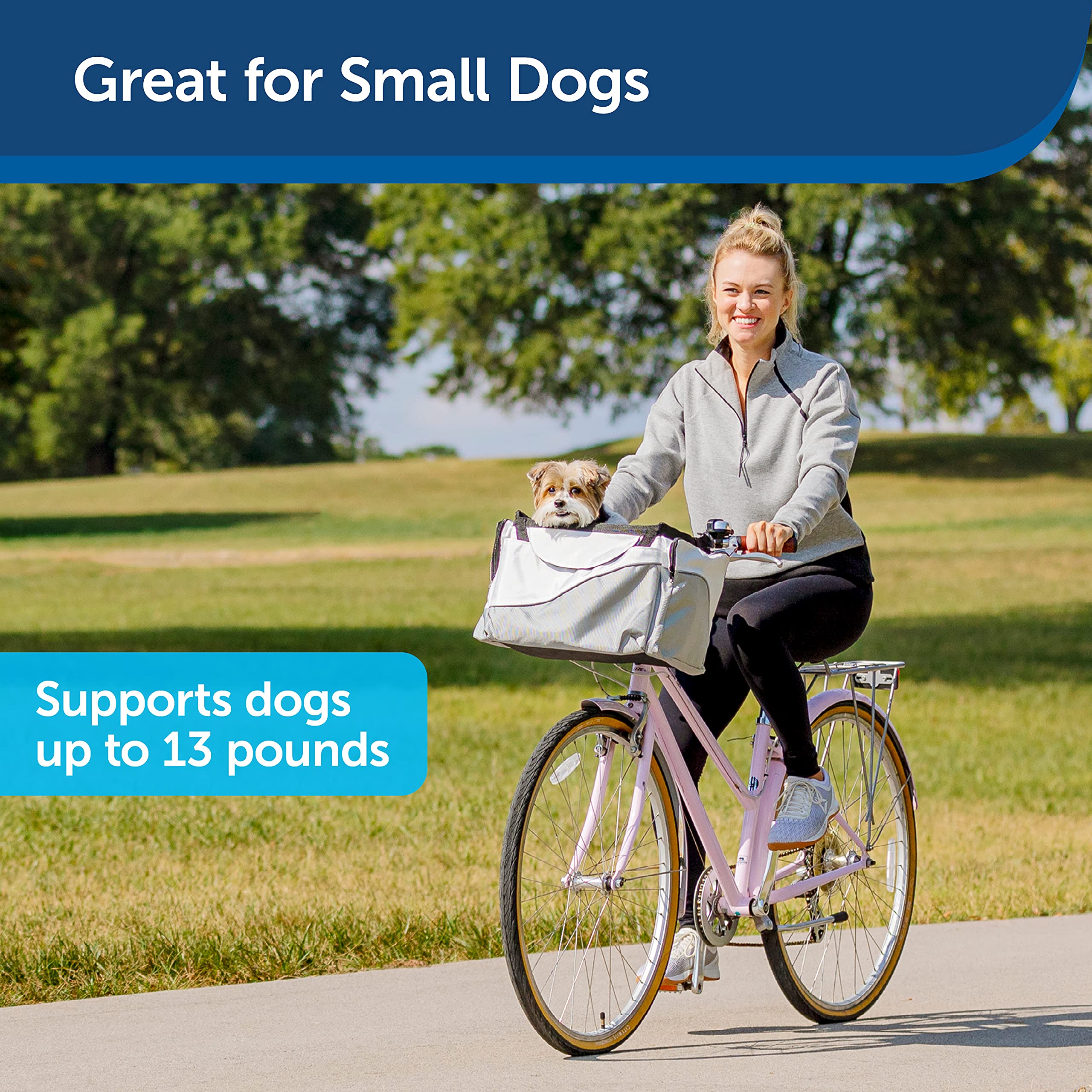 PetSafe Happy Ride Bicycle Basket For Dogs And Cats