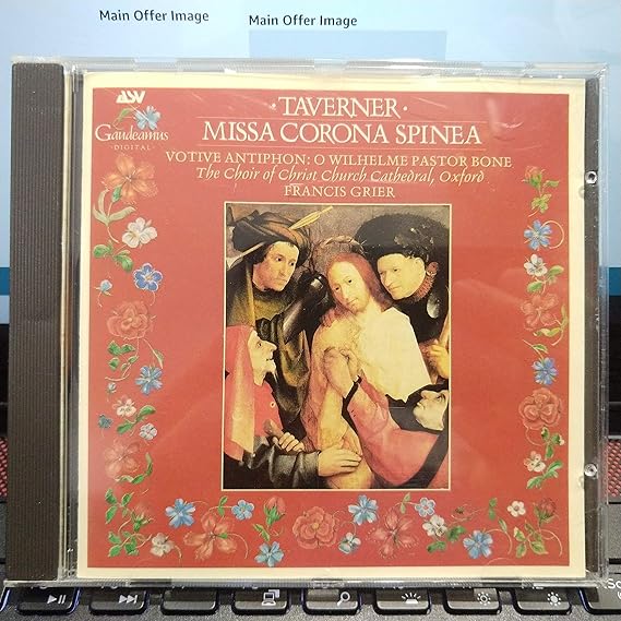 John Taverner Missa Corona Spinea, Votive Antiphon (UK Import) by