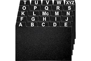 Index Card Holder Dividers - Manage Your Cards Tidily