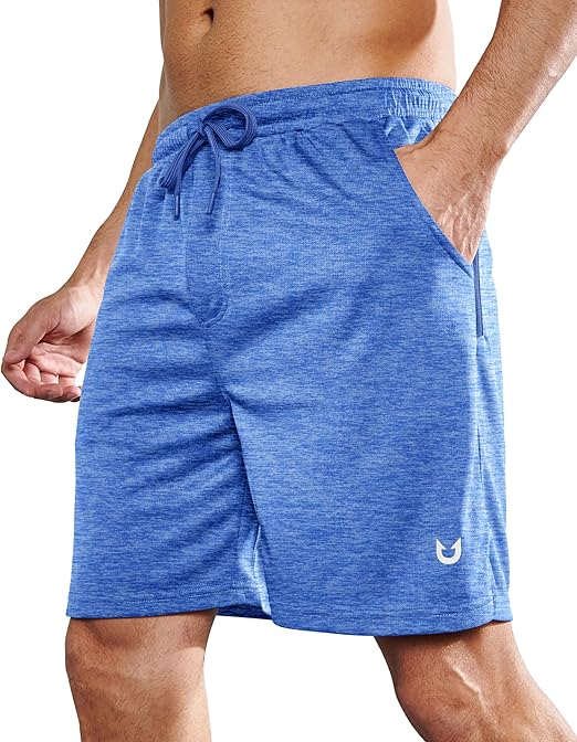 NORTHYARD Men's Athletic Tennis Shorts 7'' Basketball Running Short with Zipper Pockets Quick Dry Lightweight Workout Gym