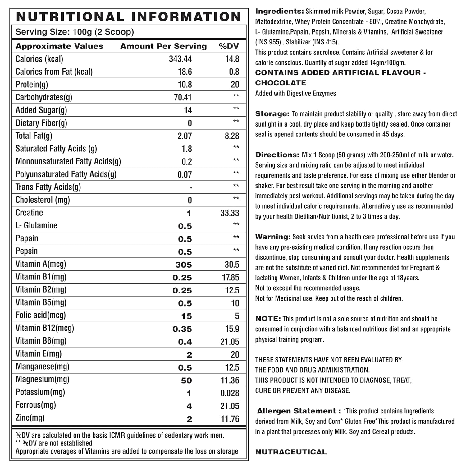 Review Pro1 Supplements Mass Gainer With 10.8G Protein | Weight 1 Review Pro1 Supplements Mass Gainer With 10.8G Protein | Weight