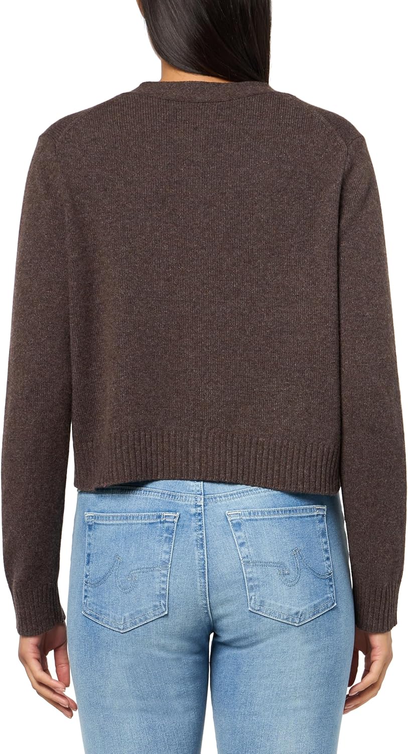 VELVET BY GRAHAM & SPENCER Women's Etna Superb Cardigan Sweater, Espresso, X-Small - Image 2