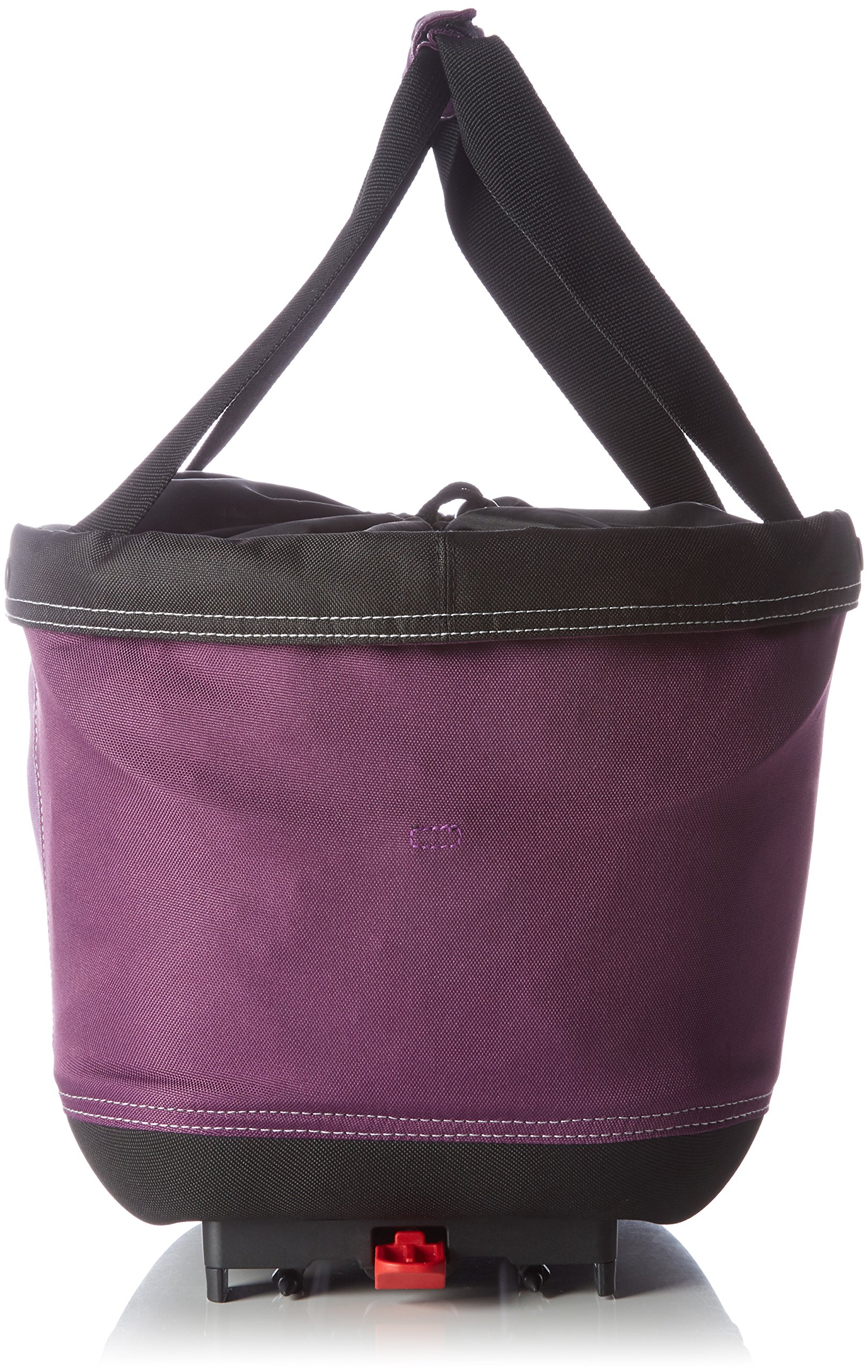 KLICKfix Alingo GT für Racktime Fahrradkorb, Brombeer, 24 x 41 x 29 cm, 20 l