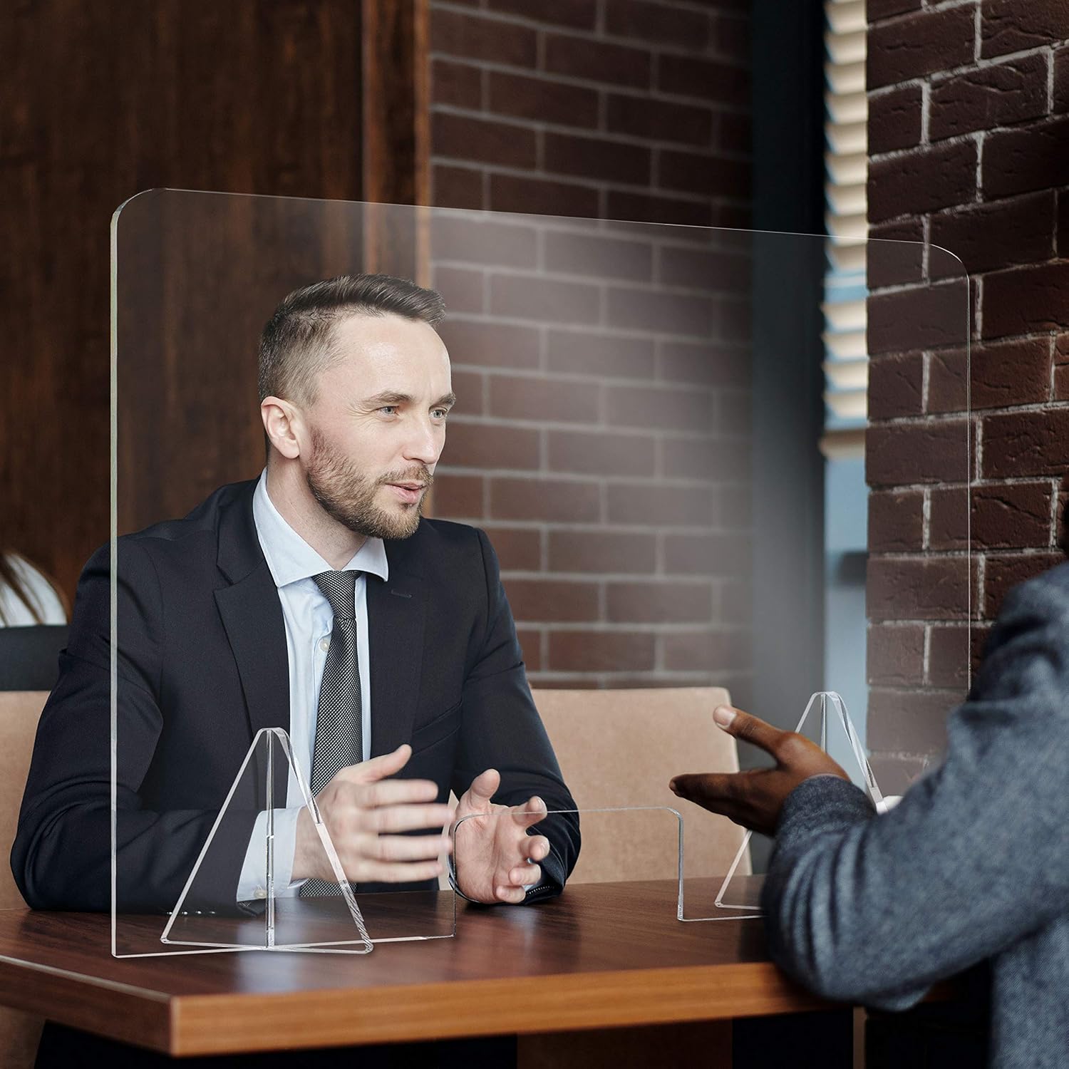 🔥 Flash Sale Amazing Abby Sneeze Guard - 36 W x 24 H Extra-Thick (1/4, 6mm) Transparent Acrylic Plexiglass Protection Shield for Counter and Desk Greatest Product Amazing Abby Sneeze Guard - 36 W x 24 H Extra-Thick (1/4, 6mm) Transparent Acrylic Plexiglass Protection Shield for Counter and Desk