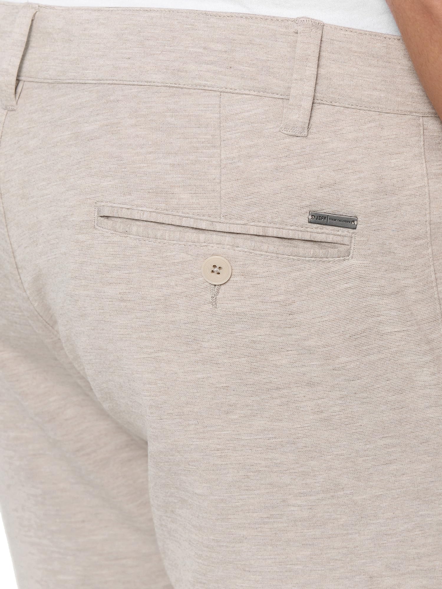 JEFF Hombres JFEzra Pantalón de Tela con 4 Bolsillos