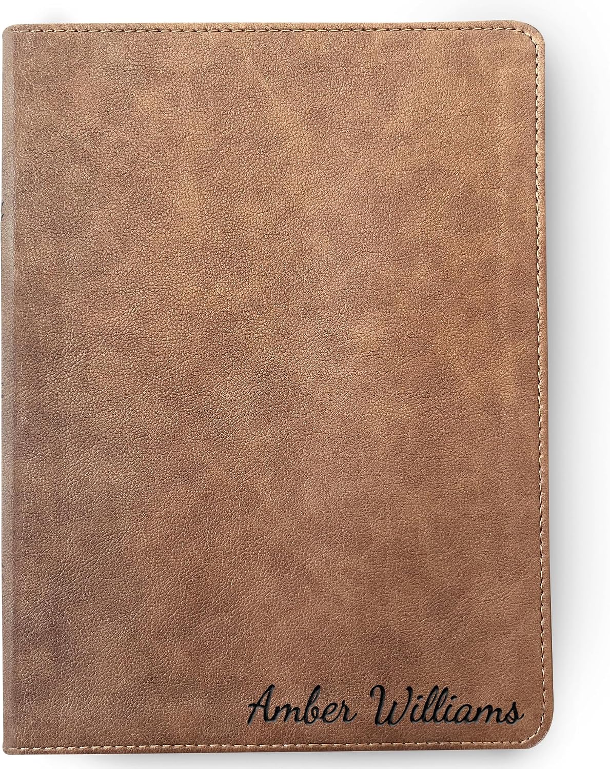 STARKENBURG COMPANY Personalized KJV Wide-Margin Bible with name Engraved, Custom Bible Engraved Name King James Version Christian Gift Baptism Gifts