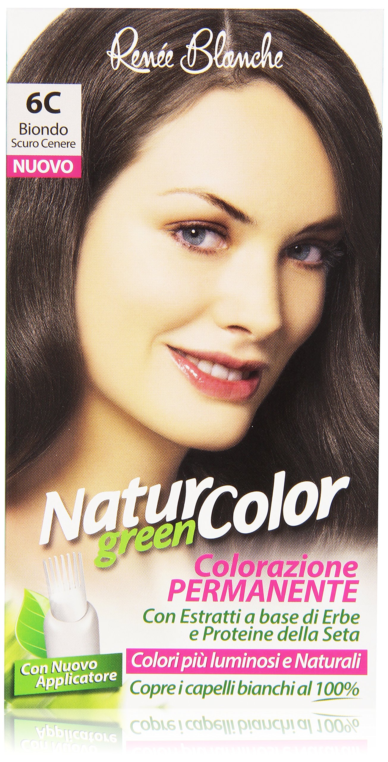 Renée Blanche - Natur Color, Colorazione Permanente, 6C Biondo Scuro Cenere