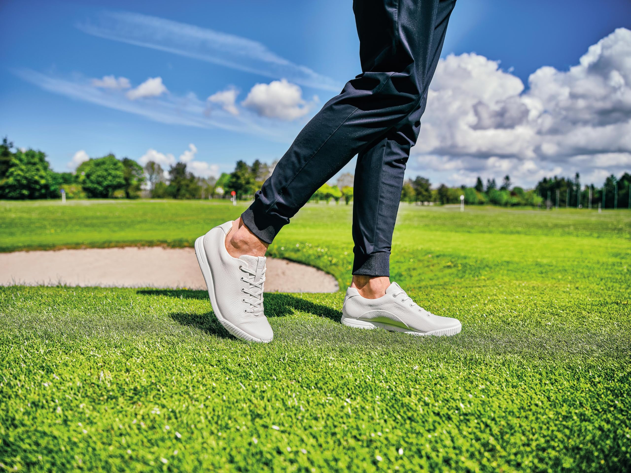 ECCO Men Street Retro Zapatos de Golf Hombre