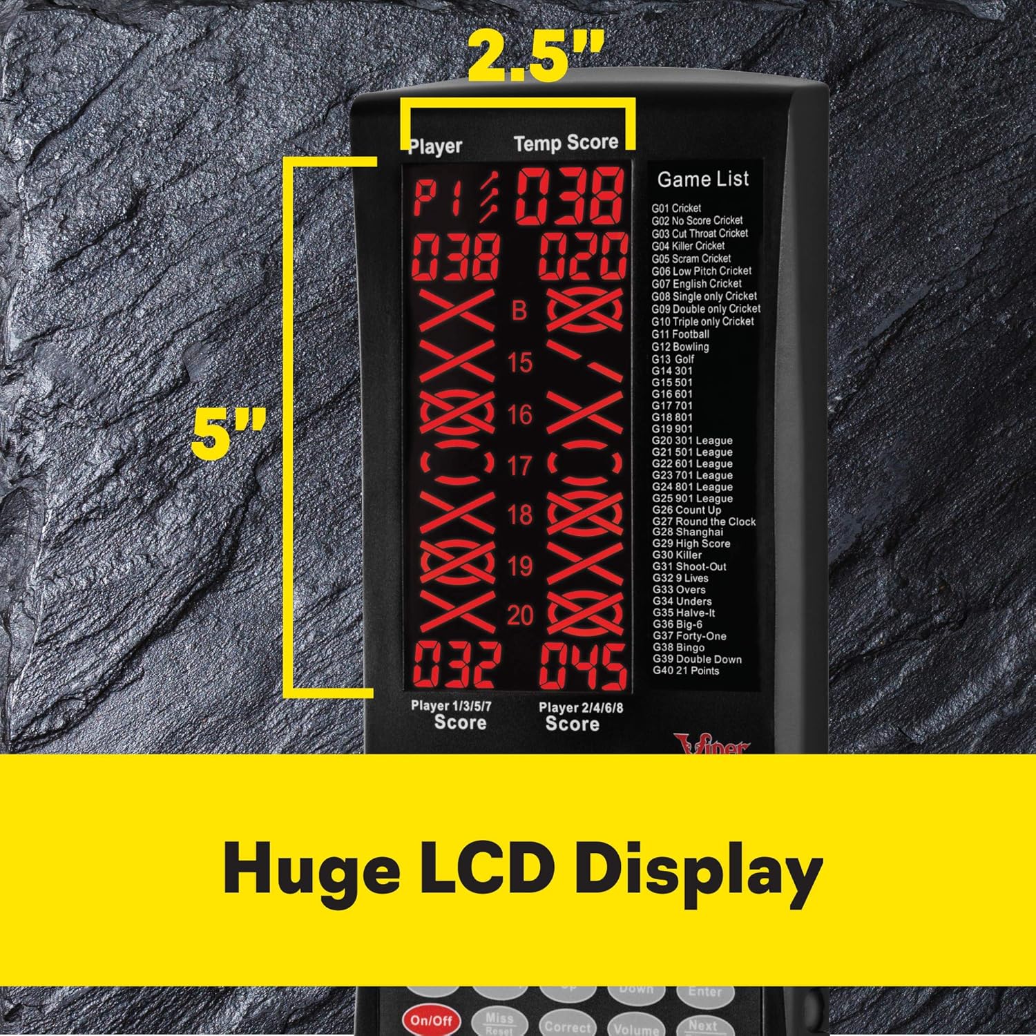 Viper Vault Deluxe Dartboard Cabinet with Integrated Pro Score ,Mahogony Finish : Sports & Outdoors