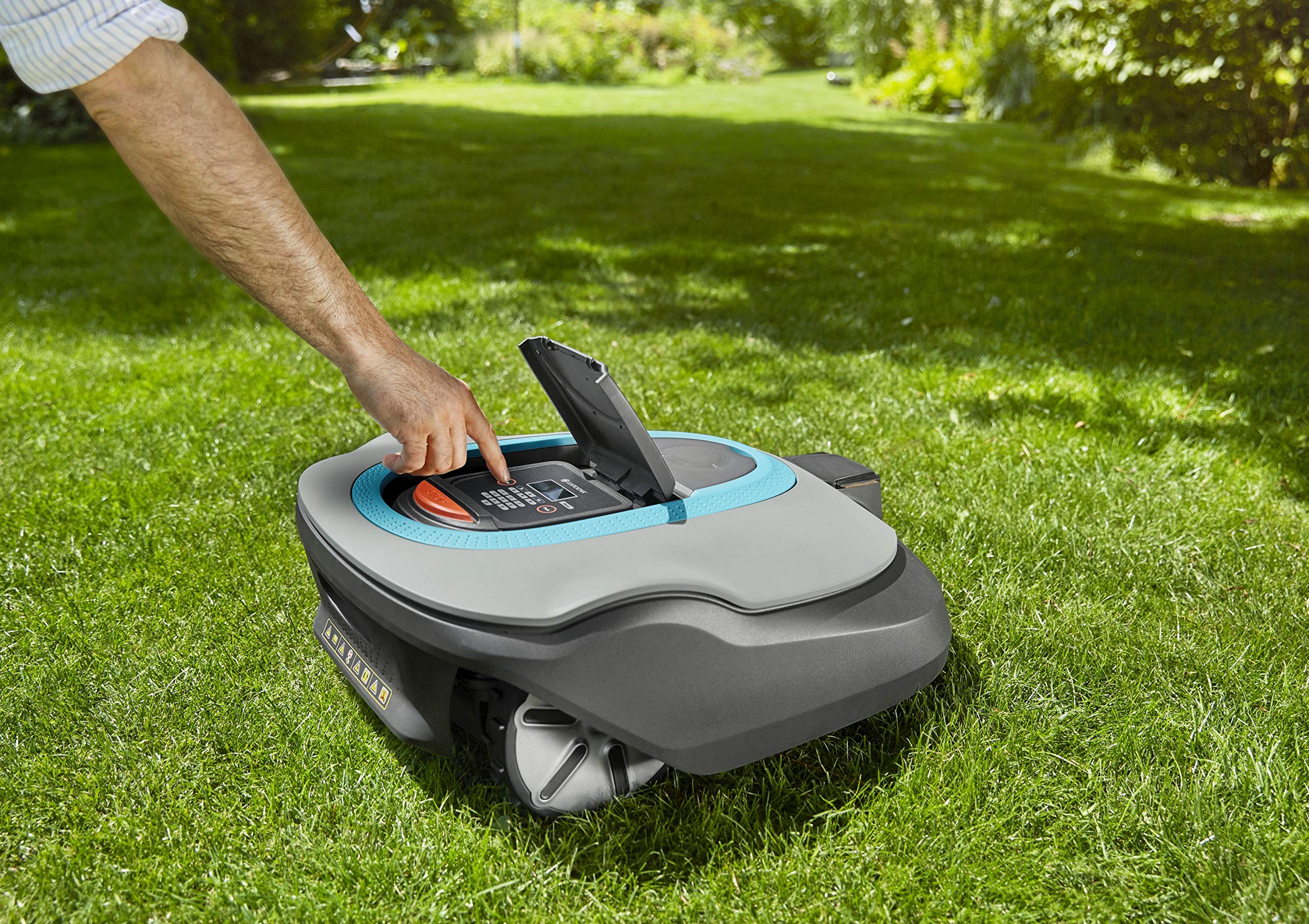 Robot Tondeuse Smart Sileno+ Set incl. Gateway — vue 3