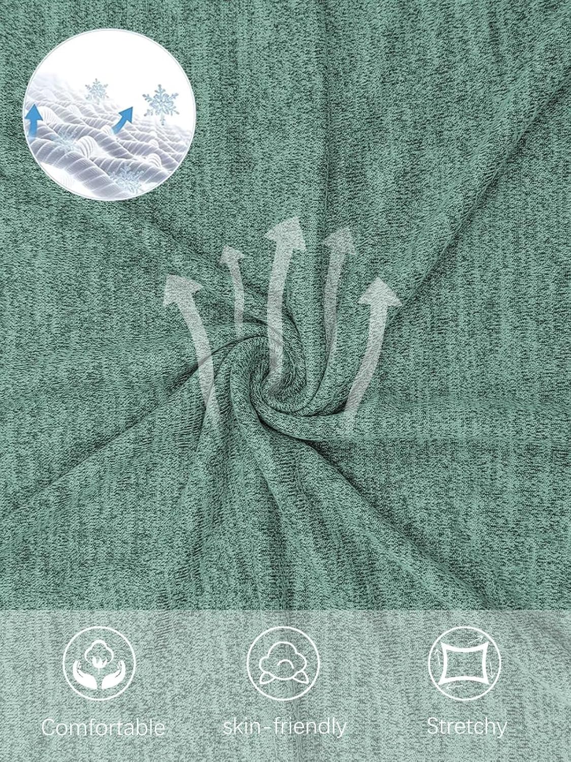 DOLNINE Womens-Plus-Size-Sweatshirts Ruffle Long Sleeve Fall Tops Casual Loose Pleating Shirts Dressy Crewneck Tunic Blouses - Image 5