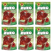 Vista 34 de Zuko Bebida instantánea en polvo naranja Paquete familiar No necesita azúcar Vitamina C 14.1 onzas (paquete de 6)