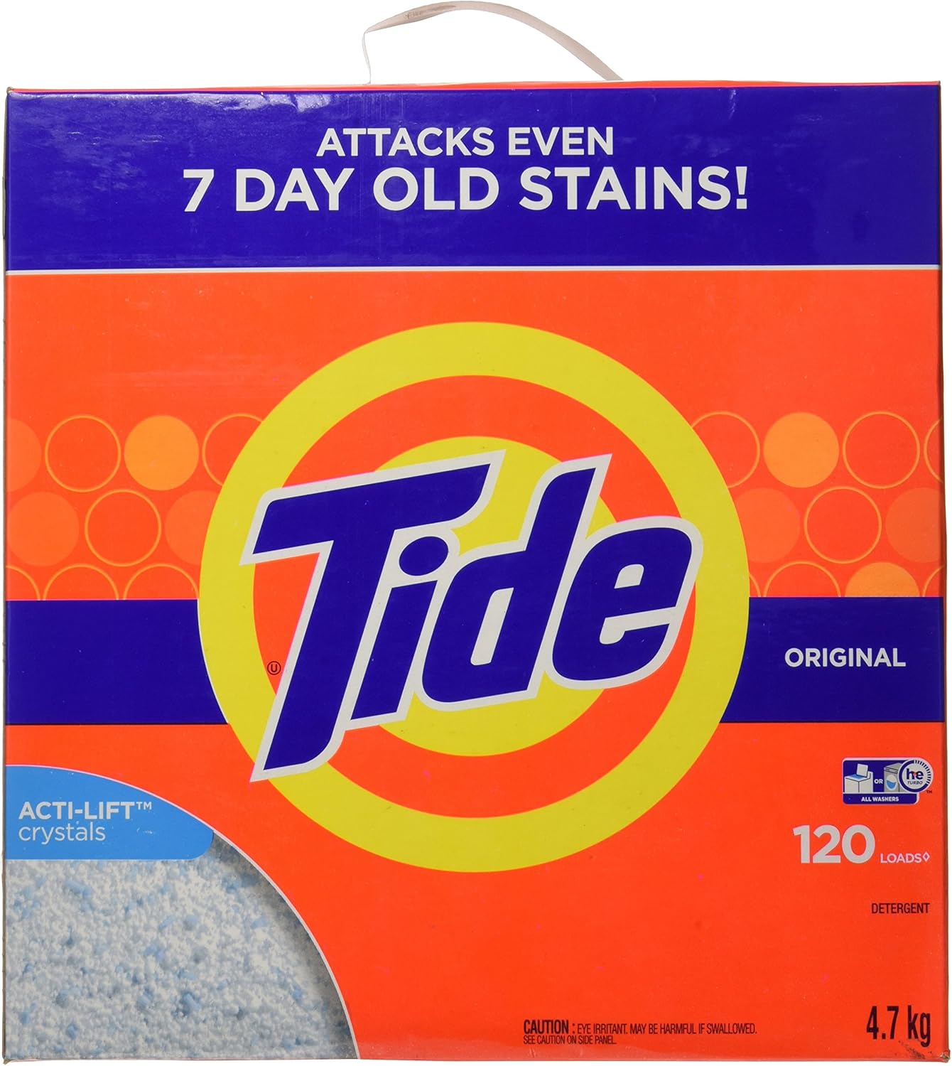 Tide Ultra Original Scent Powder, 120 Loads, 169-Ounce