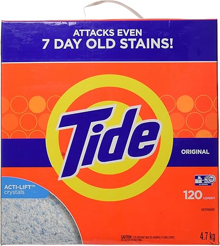 Vista 16 de Tide Detergente en polvo para ropa, aroma Mountain Spring, 125 cargas, 143 onzas