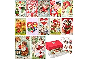 120 Sets Victorian Valentines: Enchanting Greetings for Sweethearts